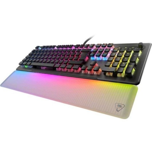 Teclado Turtle Beach Vulcan II Max Óptico Mecânico AZERTY RGB Preto