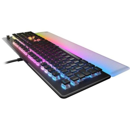 Teclado Turtle Beach Vulcan II Max Óptico Mecânico AZERTY RGB Preto