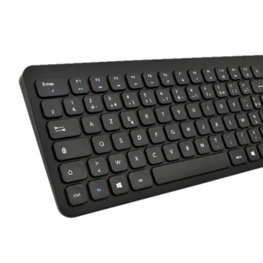 Pack Clavier Souris Bluestork Wireless Slim Noir Compact