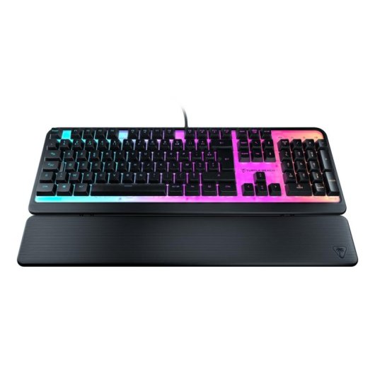Teclado Turtle Beach Magma Membrana RGB Silencioso Preto AZERTY