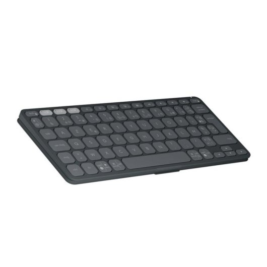 Tastatur Logitech Keys-To-Go 2 Tragbar Wireless AZERTY Graphit