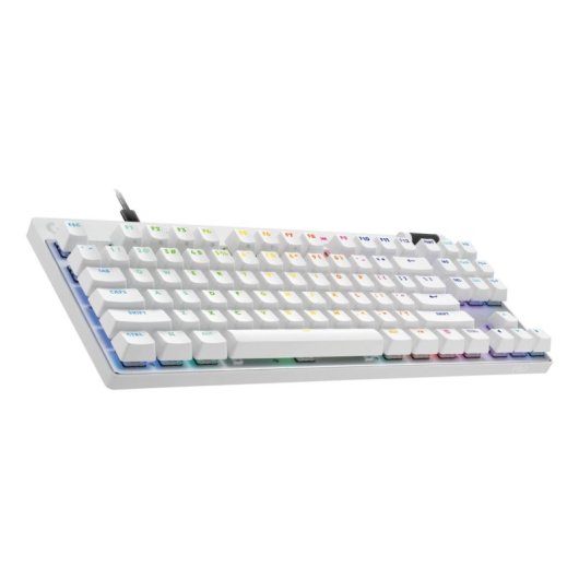 Clavier Logitech G Pro X TKL Rapid Magnétique AZERTY Blanc