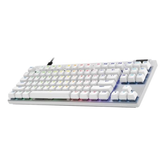 Clavier Logitech G Pro X TKL Rapid Magnétique AZERTY Blanc