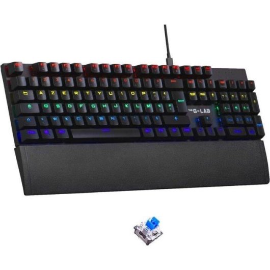 Tastiera The G-lab Keyz Carbon EX Magnetica Retroilluminata FR