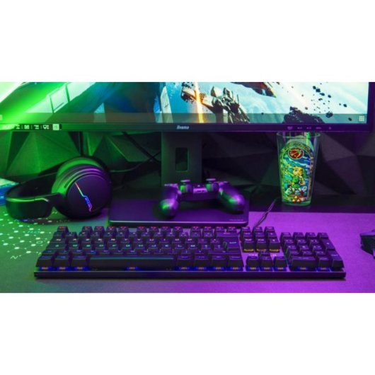 Tastiera The G-lab Keyz Carbon EX Magnetica Retroilluminata FR