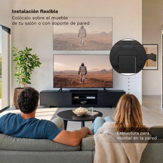 TV Grunkel QLED QLED-5026VD 50" 4K UltraHD 60Hz Smart TV VIDAA HDR10 Wi-Fi HDMI