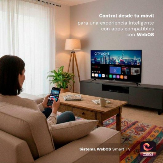 TV Grunkel LED LED-4300PBW 43" 4K UltraHD 60Hz Smart TV WebOS