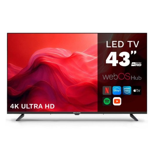 TV Grunkel LED LED-4300PBW 43" 4K UltraHD 60Hz Smart TV WebOS