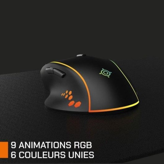 Mouse Nova Gaming Persee Wireless Nero