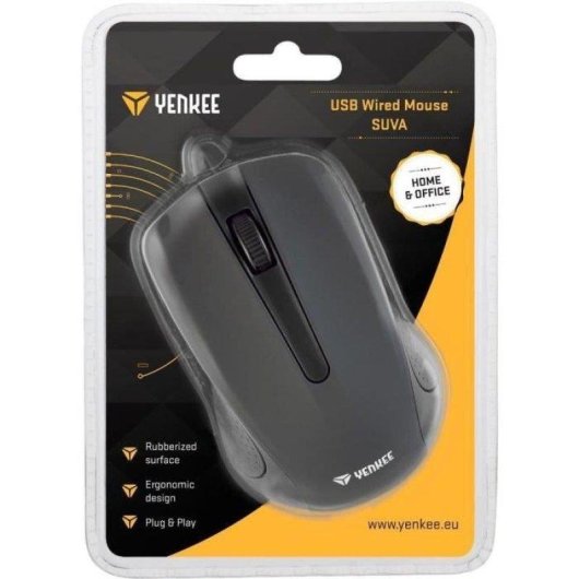 Ratón Yenkee Suva Nero negro