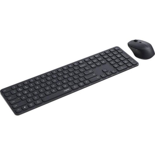 Clavier Rapoo 9810m Wireless Multimodal Gris Foncé