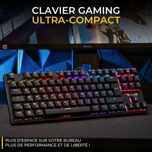 Pack Teclado y Ratón The G-lab Mercury EX Combo Gaming Mecánico