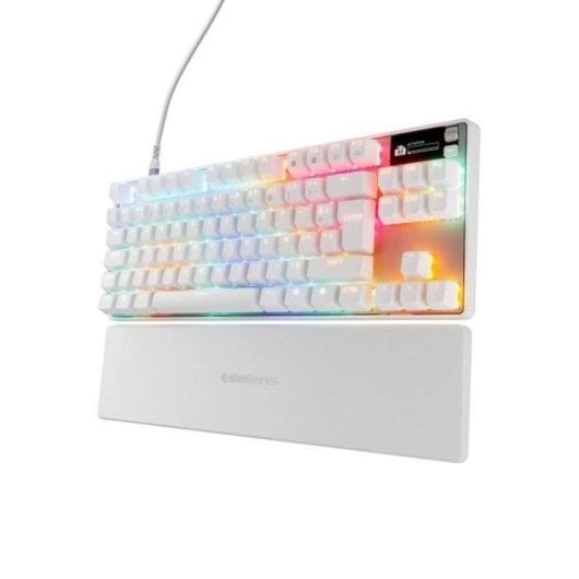 Teclado Steelseries Apex Pro TKL Gen 3 Branco