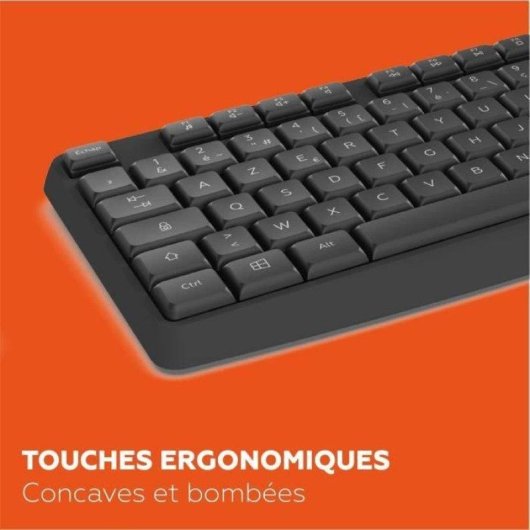 Clavier Mobility Lab Deluxe Wireless AZERTY Noir