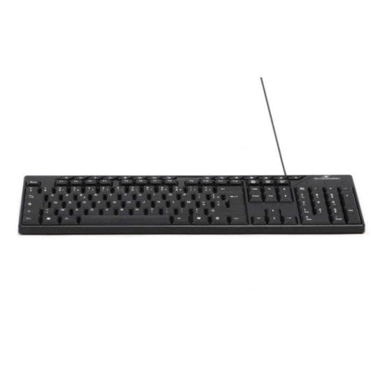 Clavier Bluestork Media Office Cablata Azerty Compatible Windows Noir