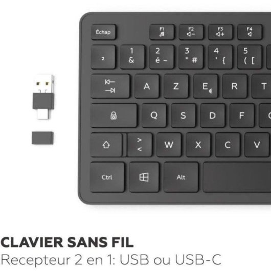Clavier Mobility Lab Premium Wireless AZERTY Noir