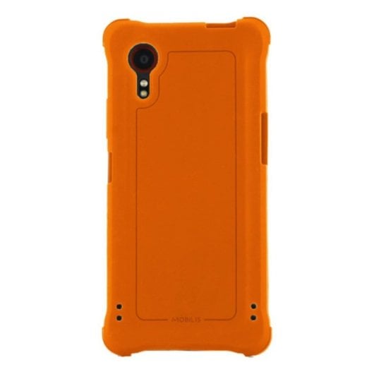 Funda para móvil Mobilis Protech Safety Naranja Antigolpes para Galaxy XCover 7