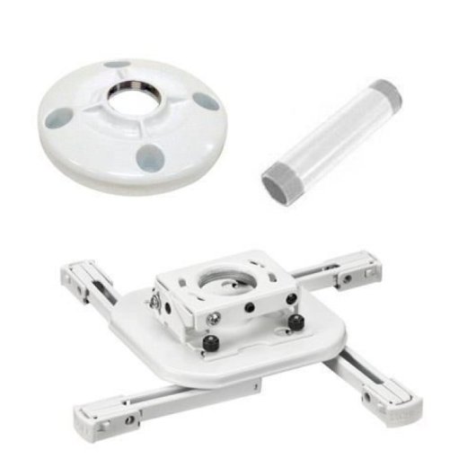 Chief KITAD003W Support Plafond pour Projecteur Charge 11,3 Kg Inclinaison +/-20° Rotation 360°