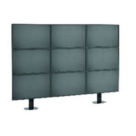 Vogel's PFF 7060 Bodenhalterung für TV 32 bis 65" Max 160Kg Schwarz