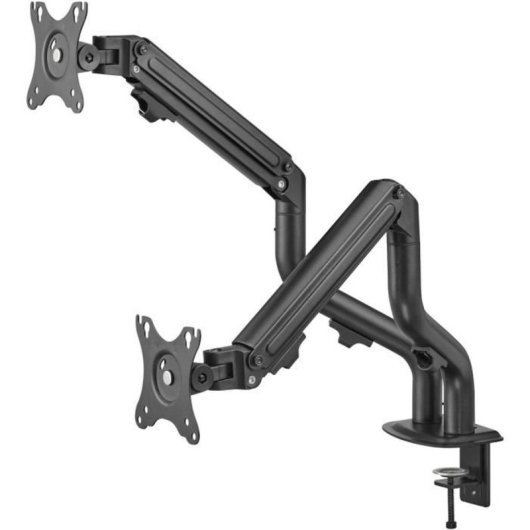 Oplite Mt10 Support Moniteur Double Bras Articulé Bureau 17 à 32" VESA 75x75 à 100x100 Max 8Kg