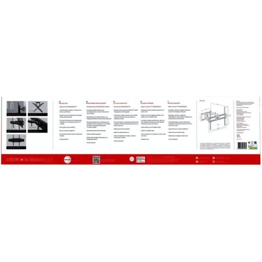 One For All WM 4960 Support Mural TV 42 à 120" VESA 100x100 à 900x600 Max 75Kg