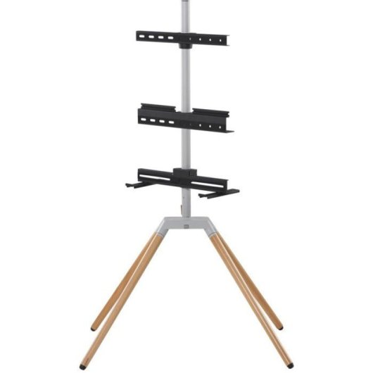 One For All Support TV Quadpod sur Pied 32 à 75" VESA 100x100 à 600x400 Max 35Kg