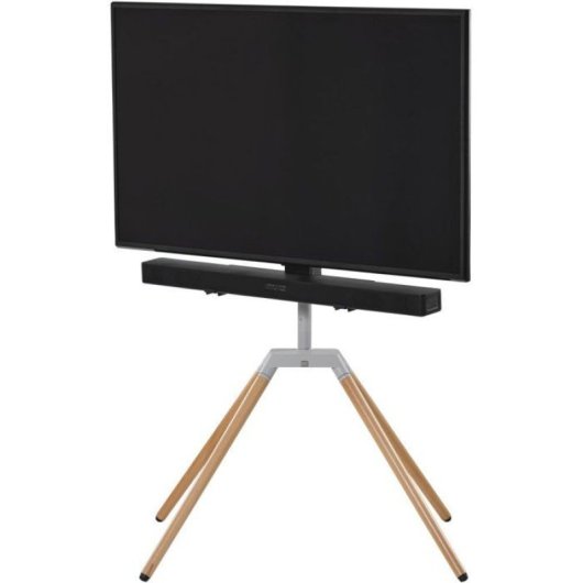 One For All Support TV Quadpod sur Pied 32 à 75" VESA 100x100 à 600x400 Max 35Kg