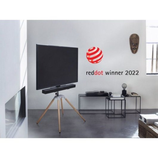One For All Support TV Quadpod sur Pied 32 à 75" VESA 100x100 à 600x400 Max 35Kg
