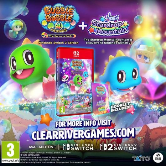Bubble Bobble 4 Friends Baron+Stardrop Switch 2