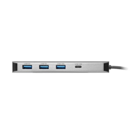 Station d'accueil WE USB-C 9 Ports 4K 60Hz 100W Gris