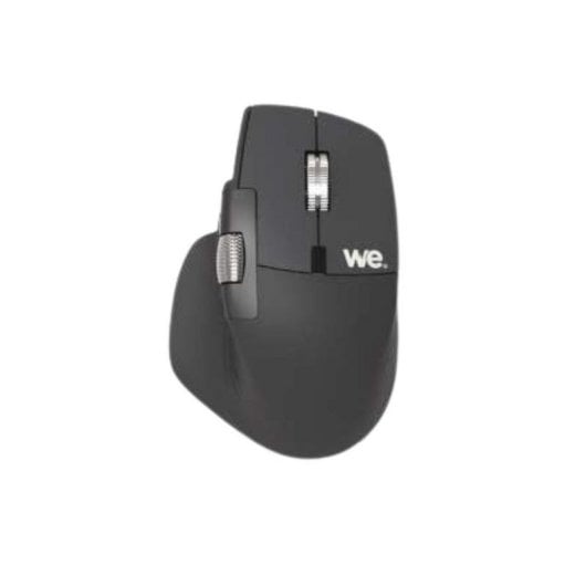 Souris WE Bluetooth et 2,4 GHz 4000 DPI noire, double molette