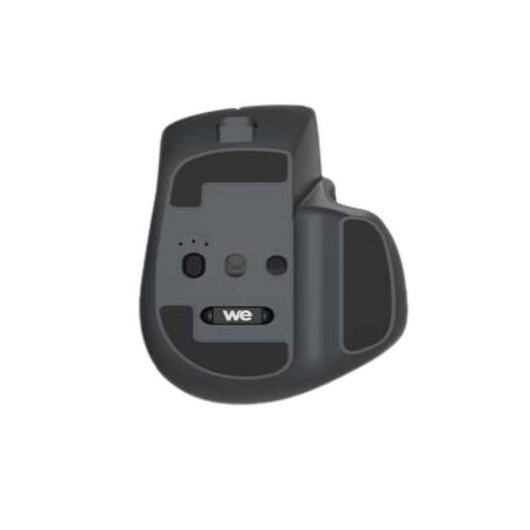 Souris WE Bluetooth et 2,4 GHz 4000 DPI noire, double molette