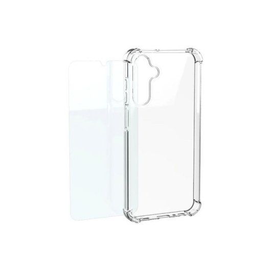 Funda Samsung transparente avec verre trempé pour Galaxy A16 4G/5G