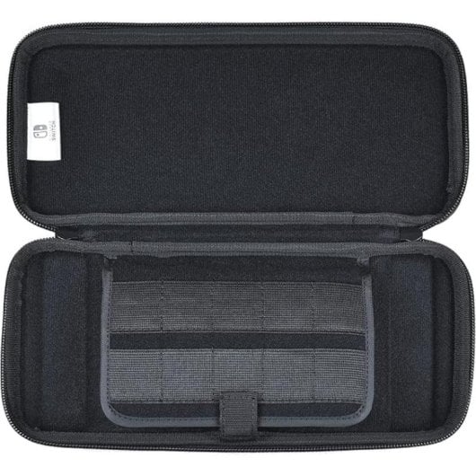 Capa rígida HORI Slim Tough para Nintendo Switch e Switch OLED preta