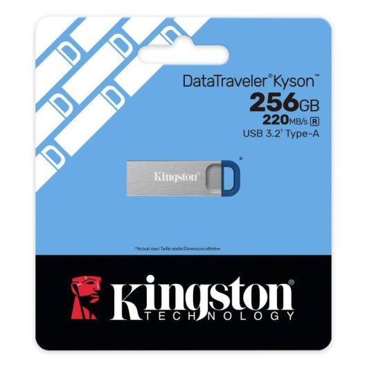 Memoria USB Kingston DataTraveler Kyson 256 GB USB 3.2 Gen 1 220 MB/s