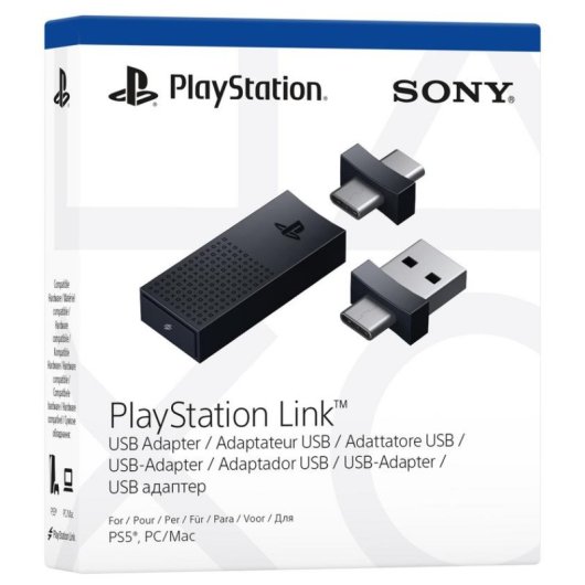 Adaptador USB Sony PlayStation Link 2,4 GHz preto