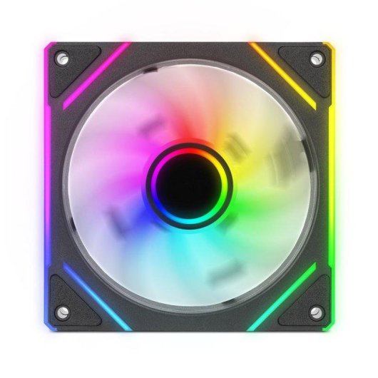 Ventola supplementare Zolyd Nova ARGB 120mm PWM 1600RPM effetto specchio infinito
