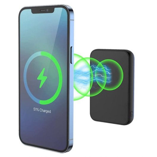 Power Bank XtremeMac XWH-PMS-13 10000 mAh 20 W Ricarica Wireless Nero