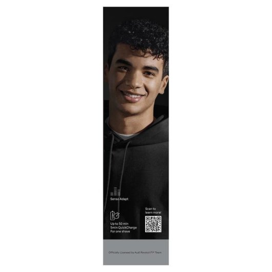 Máquina de Barbear Facial Braun Series 5 52-N1000SF1 Sem Fios 50min Seco e Molhado 3 Lâminas