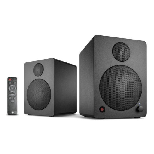 Haut-parleurs Wavemaster Cube Mini Neo sans fil 36W Bluetooth avec télécommande
