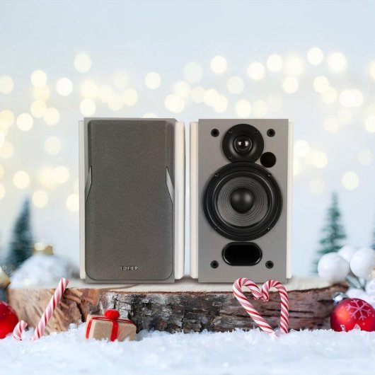 Altavoces Edifier Bluetooth 42W avec entrée ligne et design bois
