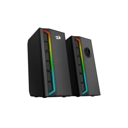 Haut-parleurs Redragon stéréo USB jack 3,5 mm 6 W avec éclairage RGB