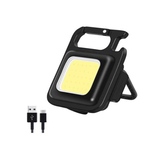 Lanterna Orysin Mini USB recarregável para camping