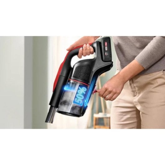Akku Staubsauger Bosch BCS1041PET 23,5W 80 Min Haustier 0,4L Schwarz Rot
