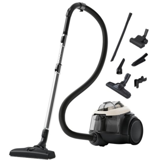 Aspirateur sans sac Electrolux EL61H4SW 700W 1,6 L noir et blanc