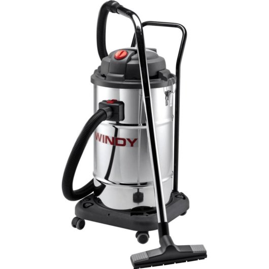 Aspiradora industrial LAVOR Windy 165 IF 1400 W Seco y húmedo 65 L Negro y plata