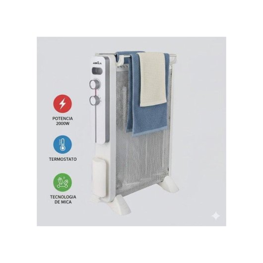 Calefactor de mica Bilake 2000 W silencioso