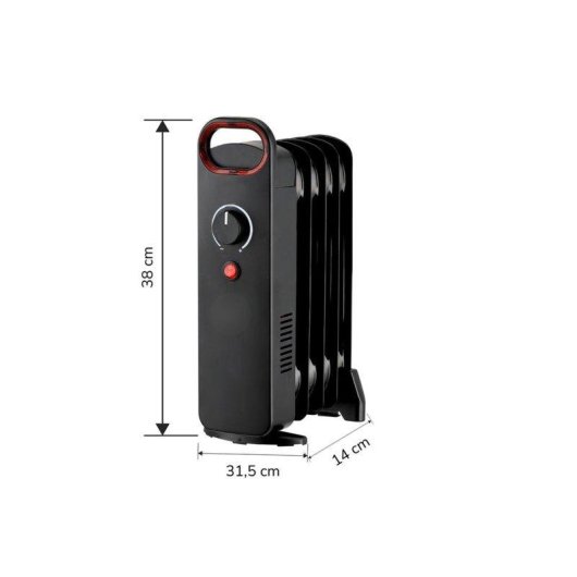 Calefactor de aceite Bilake Lapacho 800W con termostato