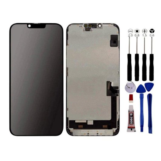 Vollstaendiges LCD-Display KOMI iPhone 14 Plus mit Werkzeugen und Kleber