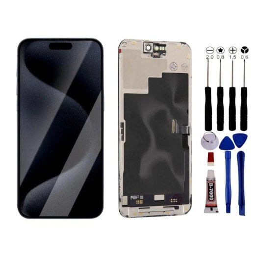 Ecran KOMI iPhone 15 Pro Max LCD complet avec outils